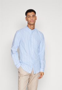 Lindbergh - MANDERIN SUPERFLEX OXFORD - Shirt - blue Thumbnail Image 1