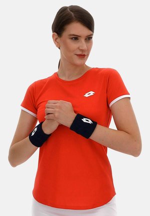 Lotto SQUADRA W IV TEE - Camiseta básica - poinsettia red