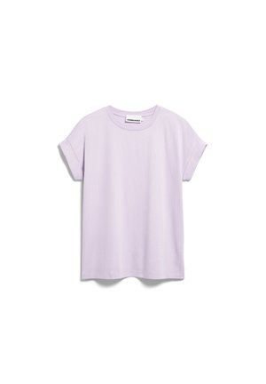 ARMEDANGELS, IDAA LOGO - Camiseta básica - moonlit lilac