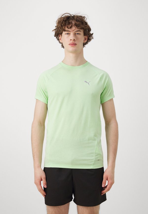 EVOSTRIPE TEE - Sports T-shirt - spring fern