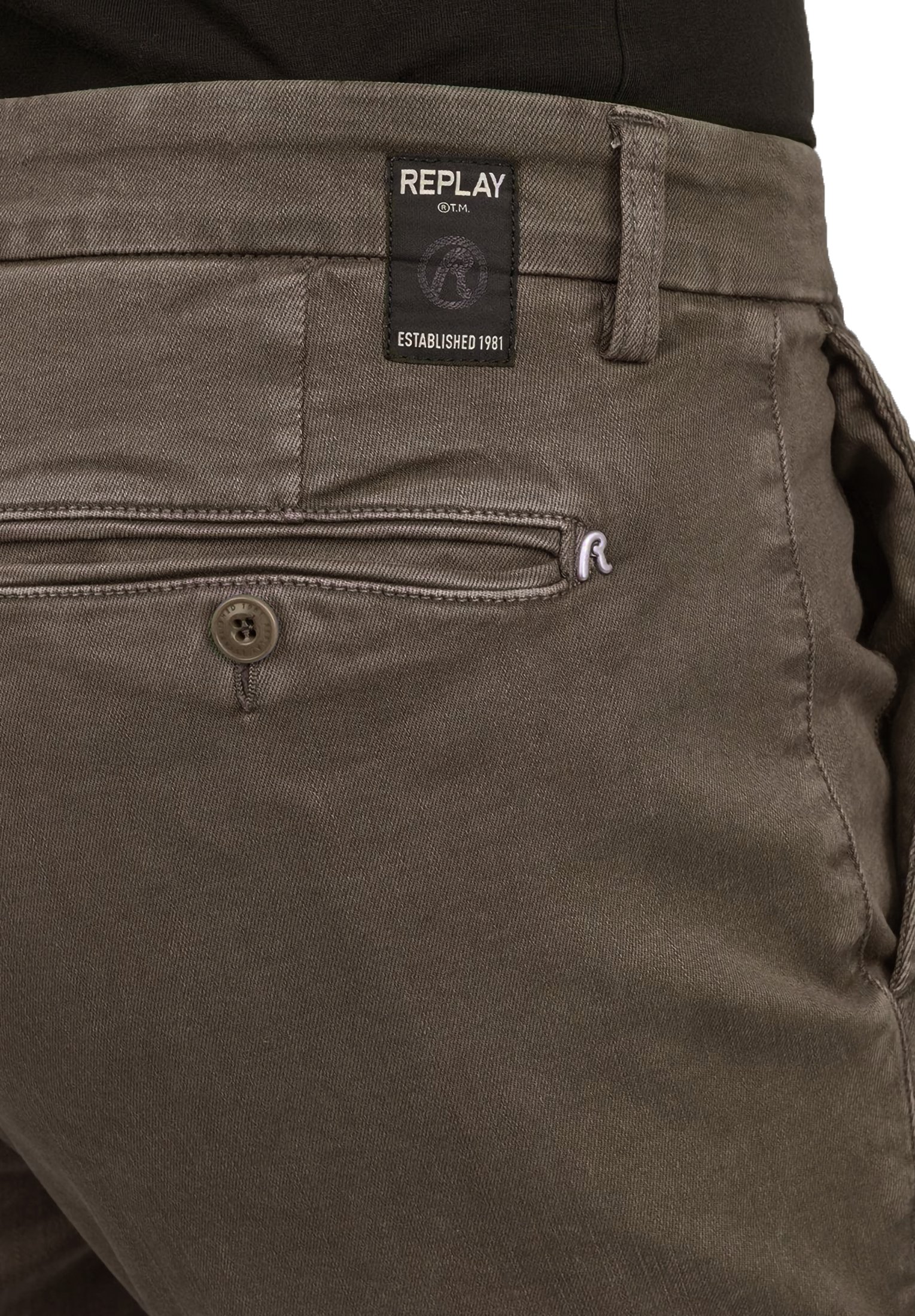 Replay ZEUMAR HYPERFLEX - Jeans Slim Fit - brown/braun - Zalando.de