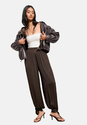 TIE BALLOON - Bukser - brown