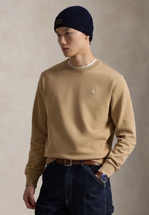 LOOPBACK FLEECE SWEATSHIRT - Φούτερ - classic camel