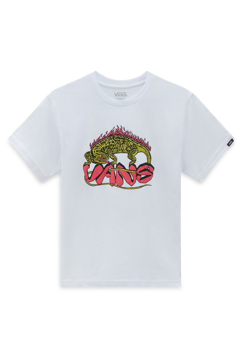 Vans IGUANA  - Camiseta estampada - white