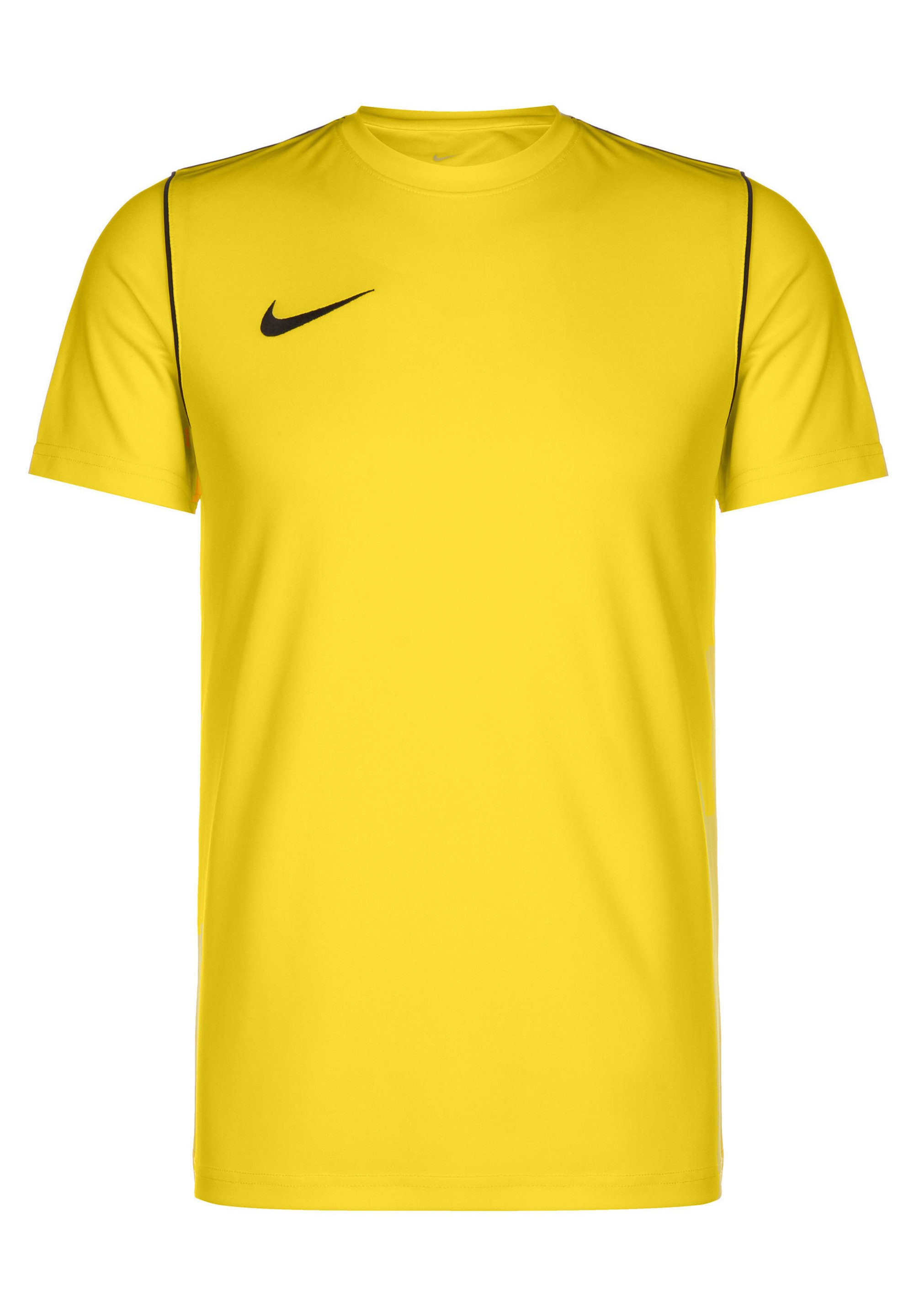 Nike Performance Basic T-shirt tour yellow black/yellow Zalando