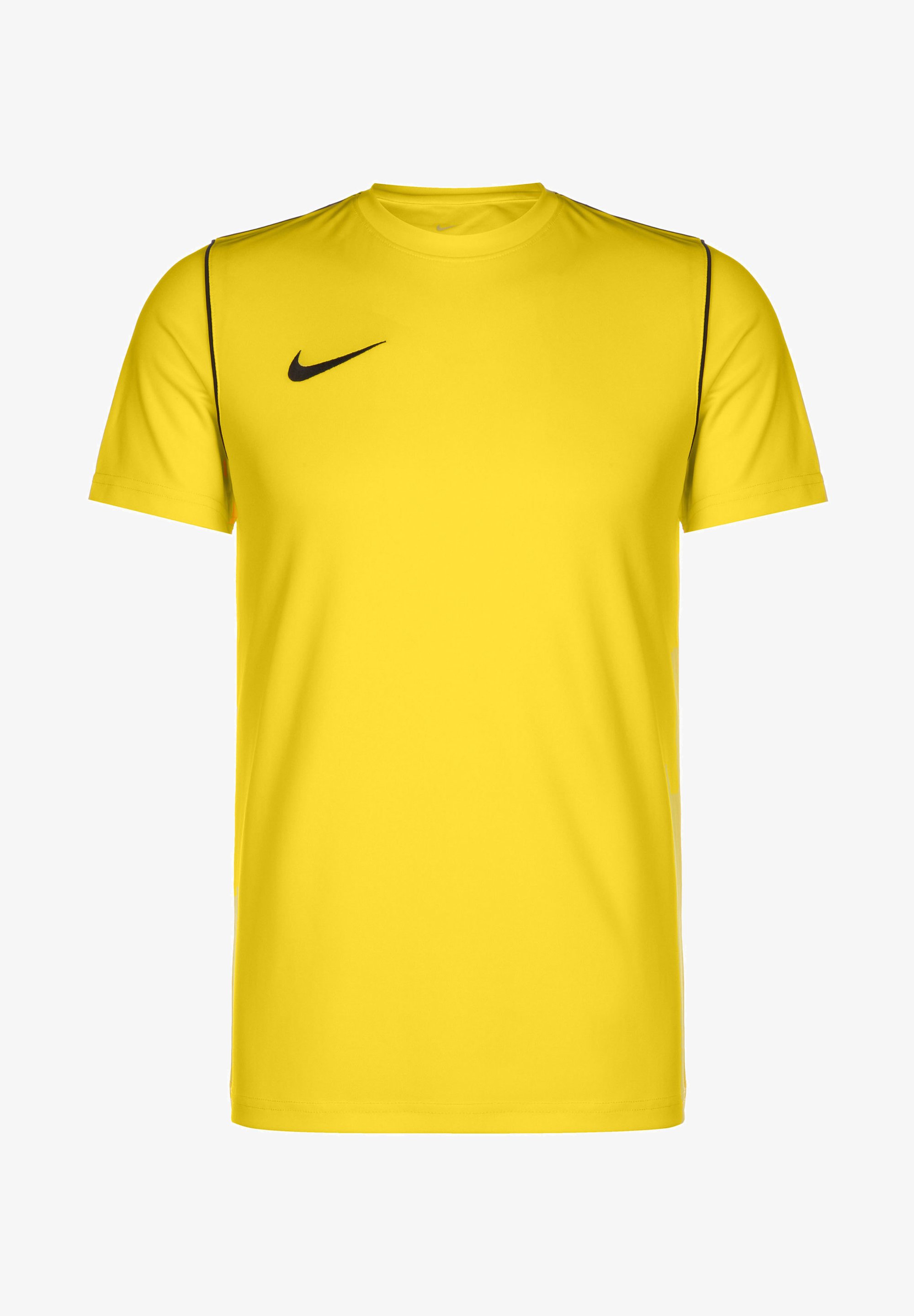 Nike Performance Basic T-shirt tour yellow black/yellow Zalando