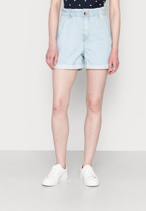 Farkkushortsit - light-blue denim