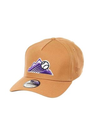 New Era, COLORADO ROCKIES MLB 20TH ANNIVERSARY SIDEPATCH 9FORTY A-F - Cap - braun