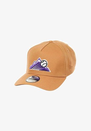 New Era, COLORADO ROCKIES MLB 20TH ANNIVERSARY SIDEPATCH 9FORTY A-F - Cap - braun