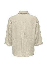 JDY DIVYA 3/4 LOOSE NOOS - Button-down blouse - sand