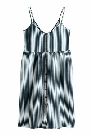 Next REGULAR FIT - Jersey dress - blue/white