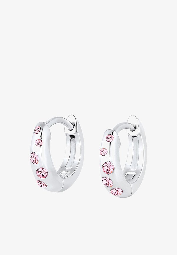 SPARKLING HOOPS – Ohrringe – silberfarben