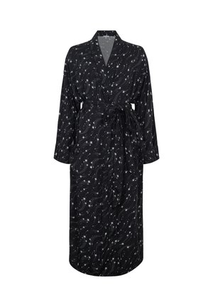 Bademantel - black and white