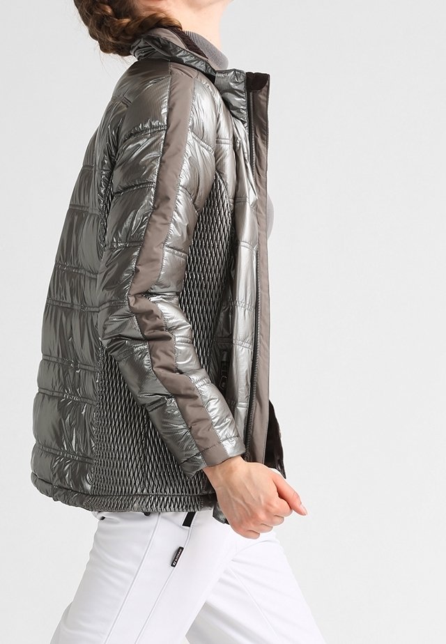 Boléro Gris Métallisé – Marque Per Una – Taille L – Maille Légère – Occasion Très Bon état