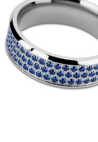 LUCLEON HYPERAN - Ringar - blue steel silver