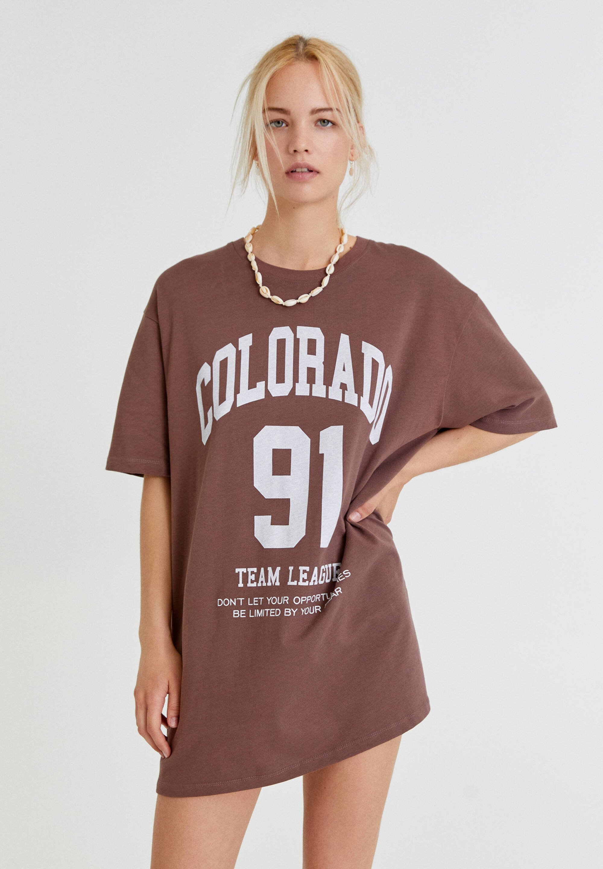 Pull Bear T Shirt Print Mottled Dark Brown Dunkelbraun Meliert Zalando De Pull Bear T Shirt Print Mottled Dark Brown Dunkelbraun Meliert Zalando De