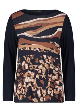 Betty Barclay Langarmshirt - dark blue beige