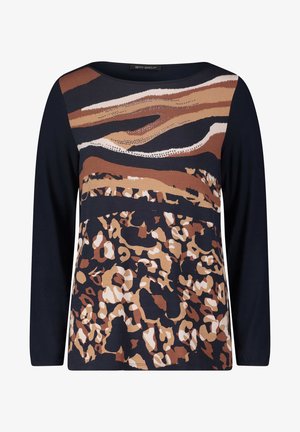 Betty Barclay Langarmshirt - dark blue beige