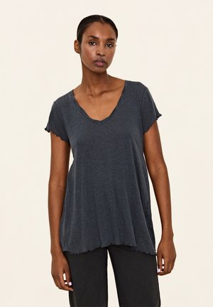 Odd Molly CAROLE - T-shirt imprimé - asphalt
