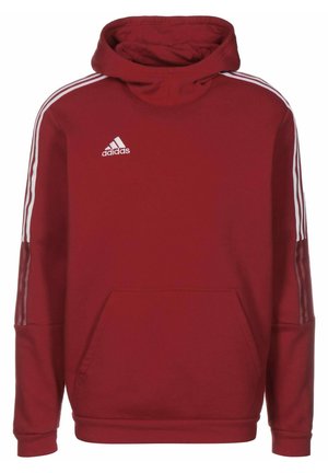 TIRO 21 KAPUZENPULLOVER HERREN - Kapuzenpullover - team power red