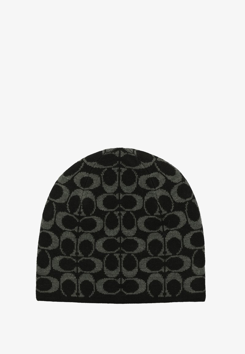 COACH REVERSIBLE - Gorro - black