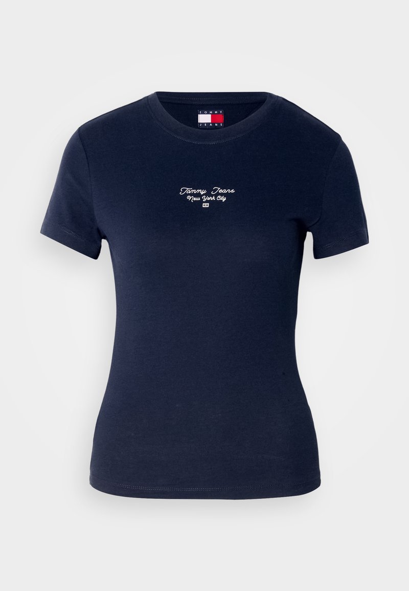Tommy Jeans T-shirt print donkerblauw Tommy Jeans T-shirt print donkerblauw