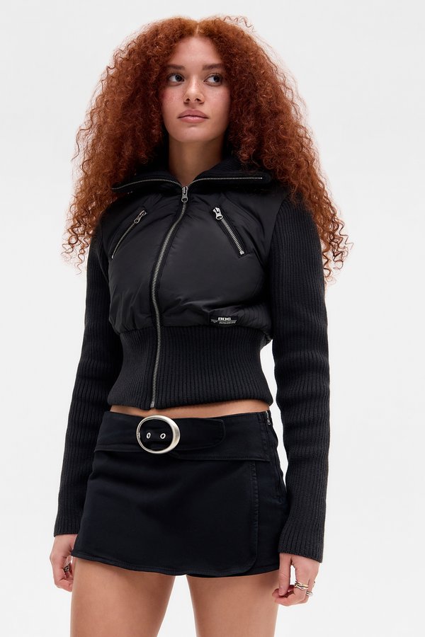 MISSY SKORT - Denim skirt