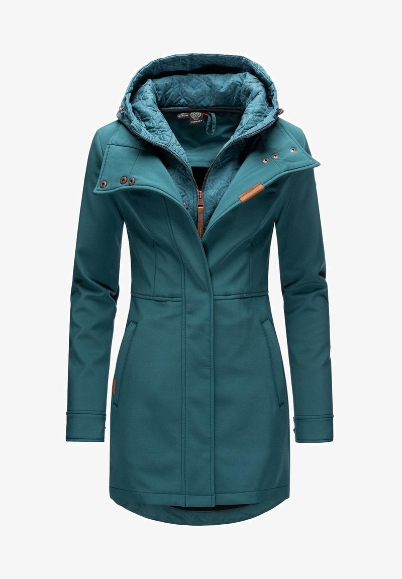 Ragwear YBELA - Vinterkåpe / -frakk - petrol