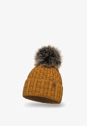 Vivisence Beanie - dark yellow