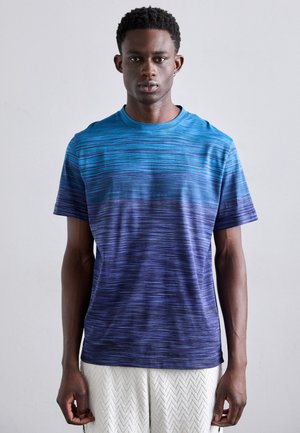 SHORT SLEEVE - T-shirt imprimé - blue tones