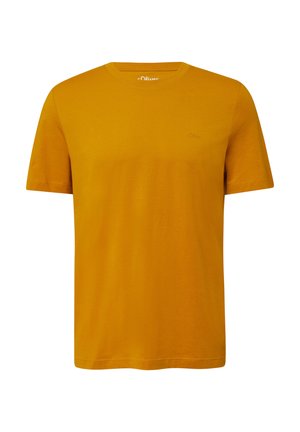 T-Shirt basic - goldgelb