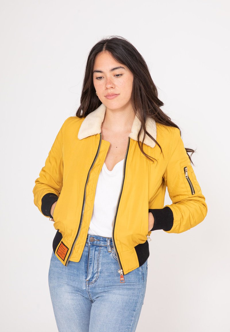 Bombers BARCELONE - Bomberjacke - yellow