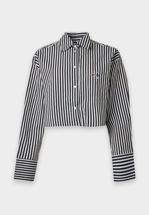 Calvin Klein Underwear, CROPPED SHIRT - Горнище на пижама - black