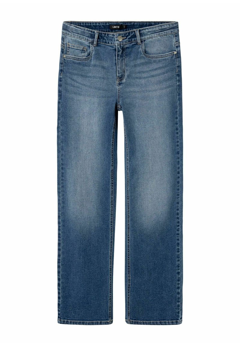 LMTD Straight leg jeans donkerblauw denim