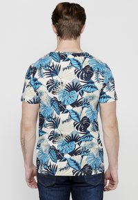 Koroshi SHORT SLEEVE - Apdrukāts T-krekls - azul   blue