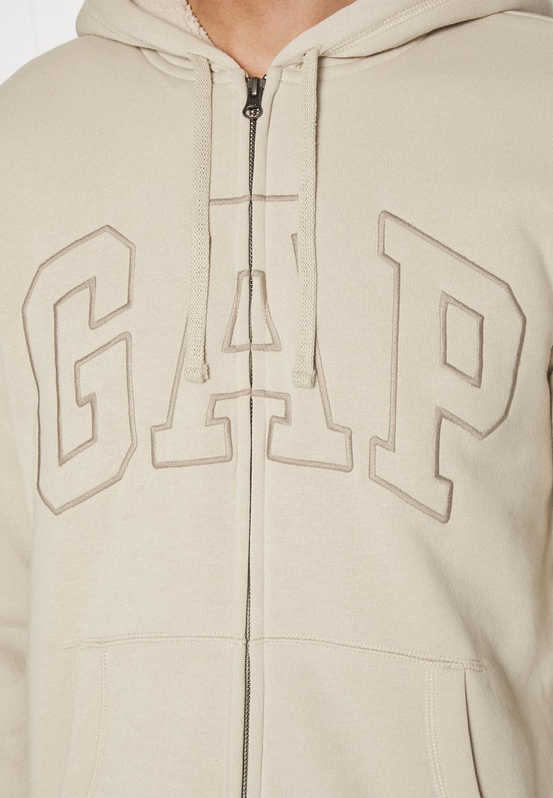 GAP ARCH - Zip-up sweatshirt - bedrock/off-white - Zalando.de
