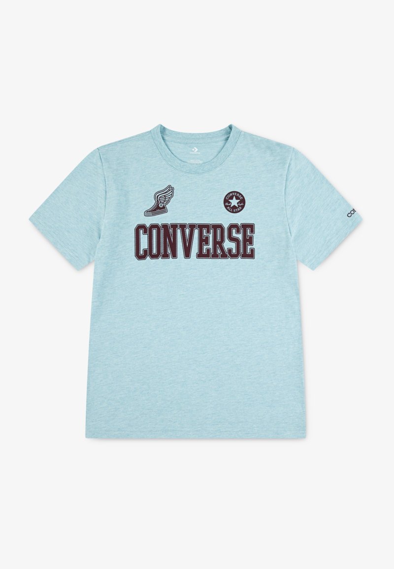Converse Marškinėliai su spaudiniu - deja blue heather