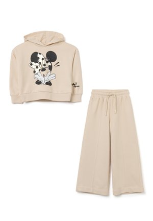 REGULAR FIT SET - Sudadera - light beige