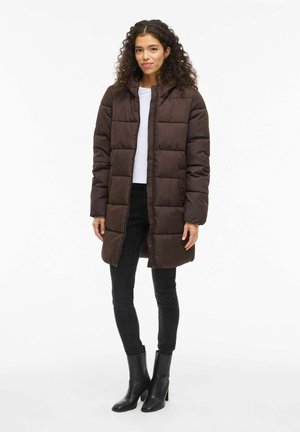 VIKARLA NEW LONG PUFFER  - Zimski kaput - coffee bean