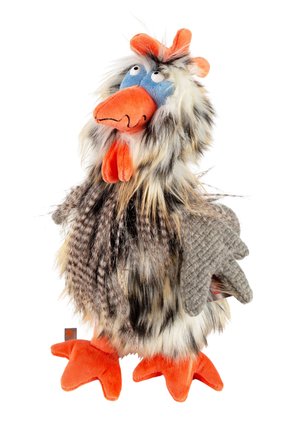 sigikid TOUR DE POULE KIKERIKI KOLLEKTION - Peluche - grau blau orange