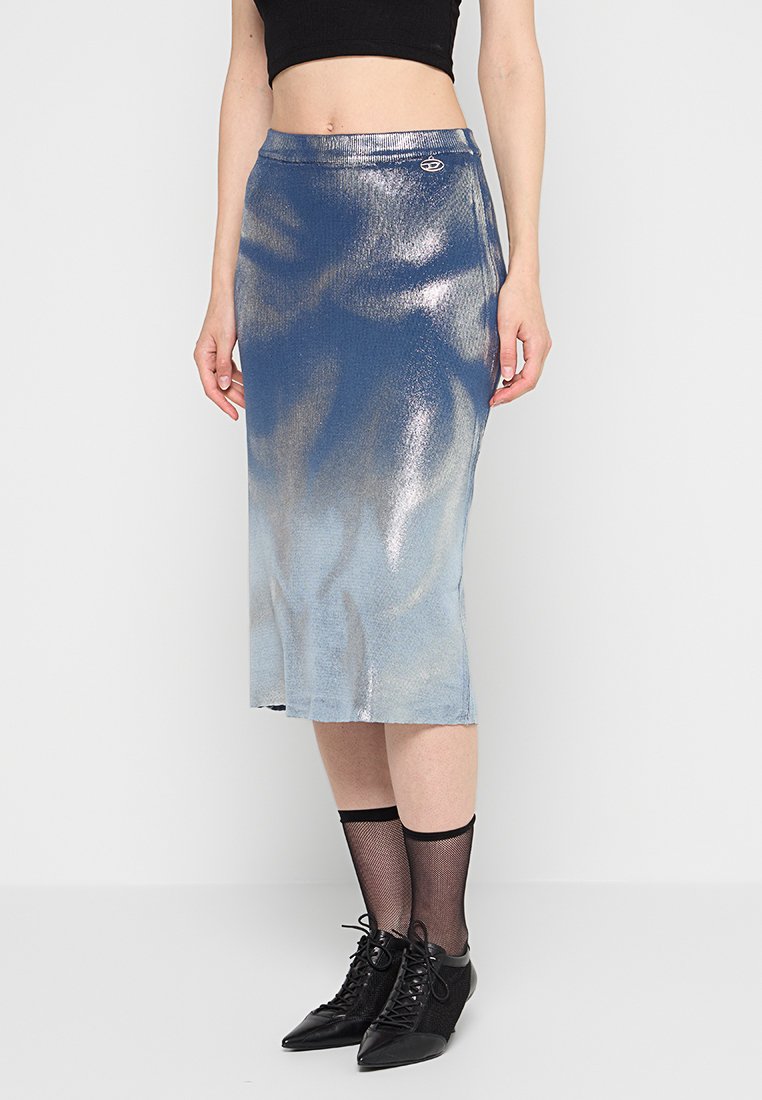 Diesel Kokerrok blauw