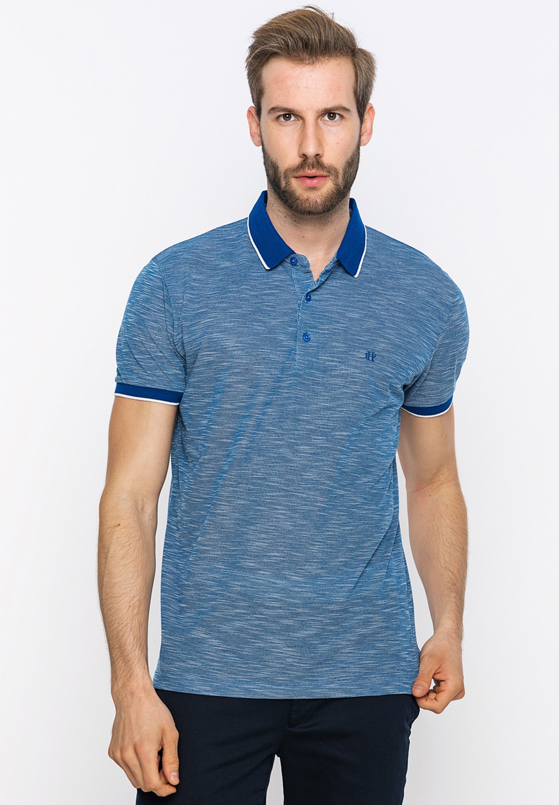 Felix Hardy Polo - sax/blu screziato - Zalando.it