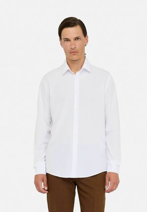 WITH LONG SLEEVES - Svečana košulja - white
