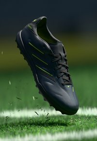 adidas Performance COPA PURE III LEAGUE TF - Turf football boots - core black/dgh solid grey/lucid lemon