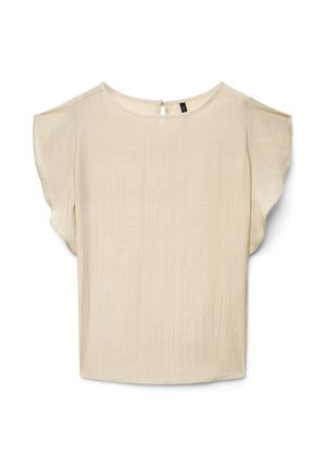 Calliope, CAMICIA TINTA UNITA - Camicetta - tortora chiaro