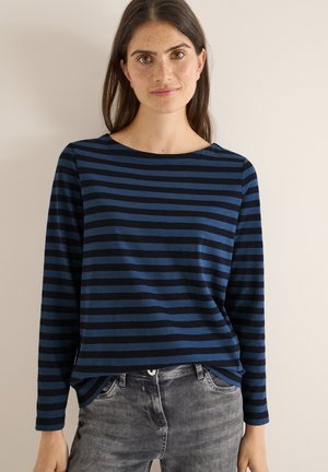 Langærmet T-shirt - blau