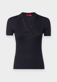 SIGMA - Bluză polo - black