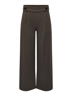 JDY Petite, TROUSERS PETITE WIDE - Stoffhose - chocolate brown