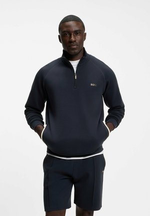 BOSS, Sweatshirt - dark blue three