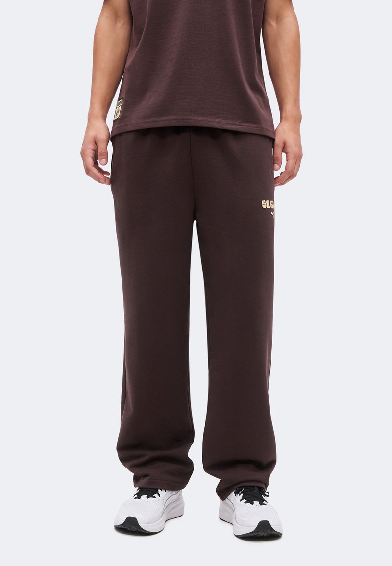 Puma FC ST PAULI GRAPHIC - Klubové oblečení - chocolate brown/beige